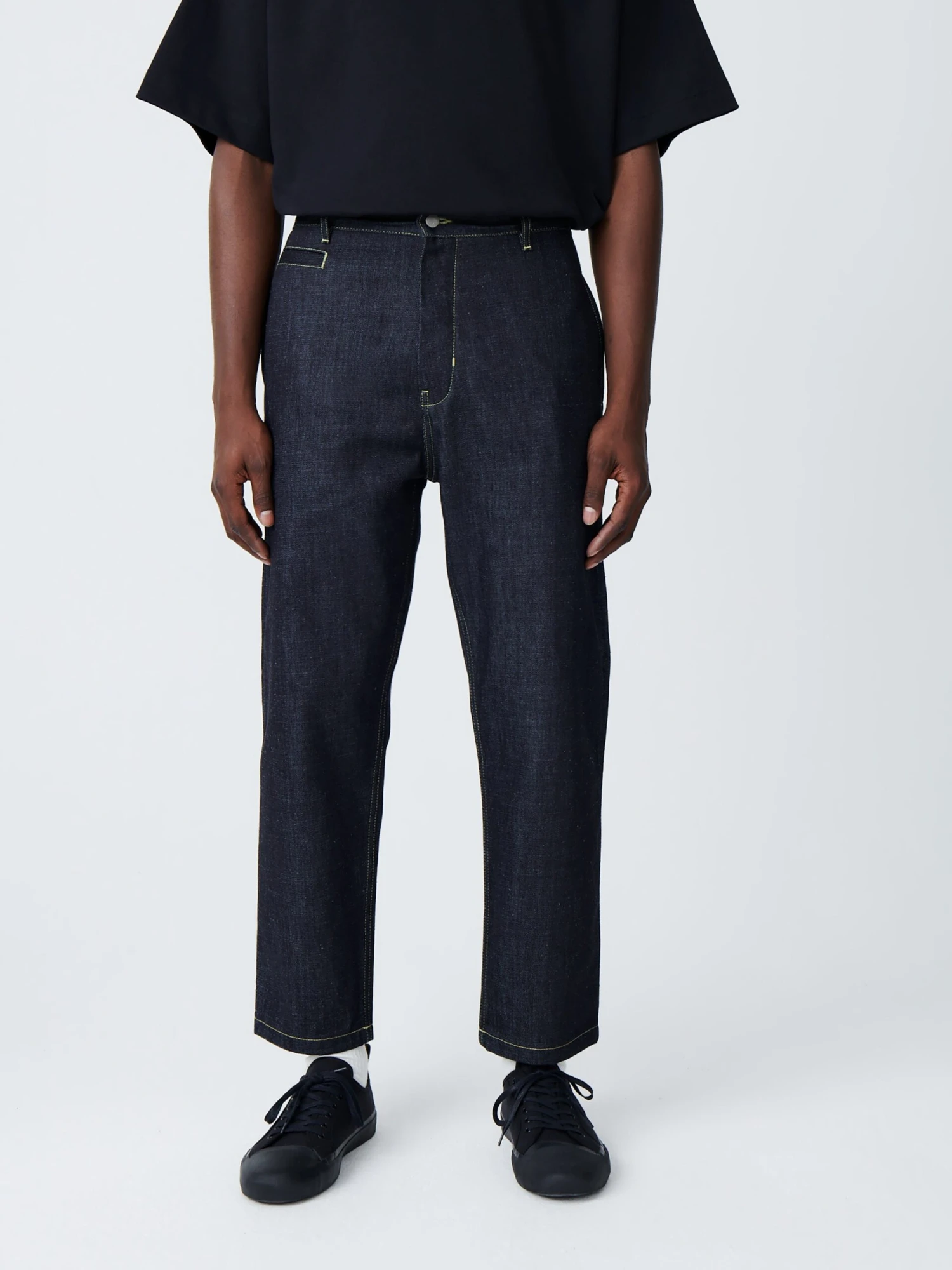 Studio Nicholson Bill Denim Pant In Indigo 4 Studio Nicholson Bill Denim Pant In Indigo - Image 4