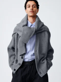 Studio Nicholson Michel Knit In Cadet Grey 15 Studio Nicholson Michel Knit In Cadet Grey -Studio Nicholson 23.09.26 SN MODULE 035 027 67e6bf81 3c41 4d8a aa4d 0409fa1d15f6 scaled