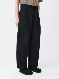 Studio Nicholson Guild Pant In Black -Studio Nicholson 23.12.04 SN SP24M EC 0274 scaled