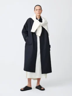 Studio Nicholson Holin Coat In Black