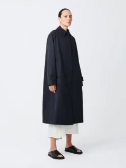 Studio Nicholson Holin Coat In Black -Studio Nicholson 24.01.22 23 SU24 EC 002 106 scaled