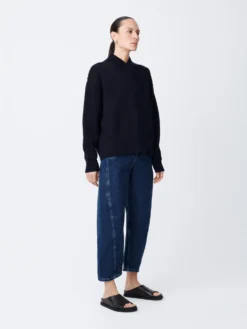 Studio Nicholson Nohwe Knit In Navy