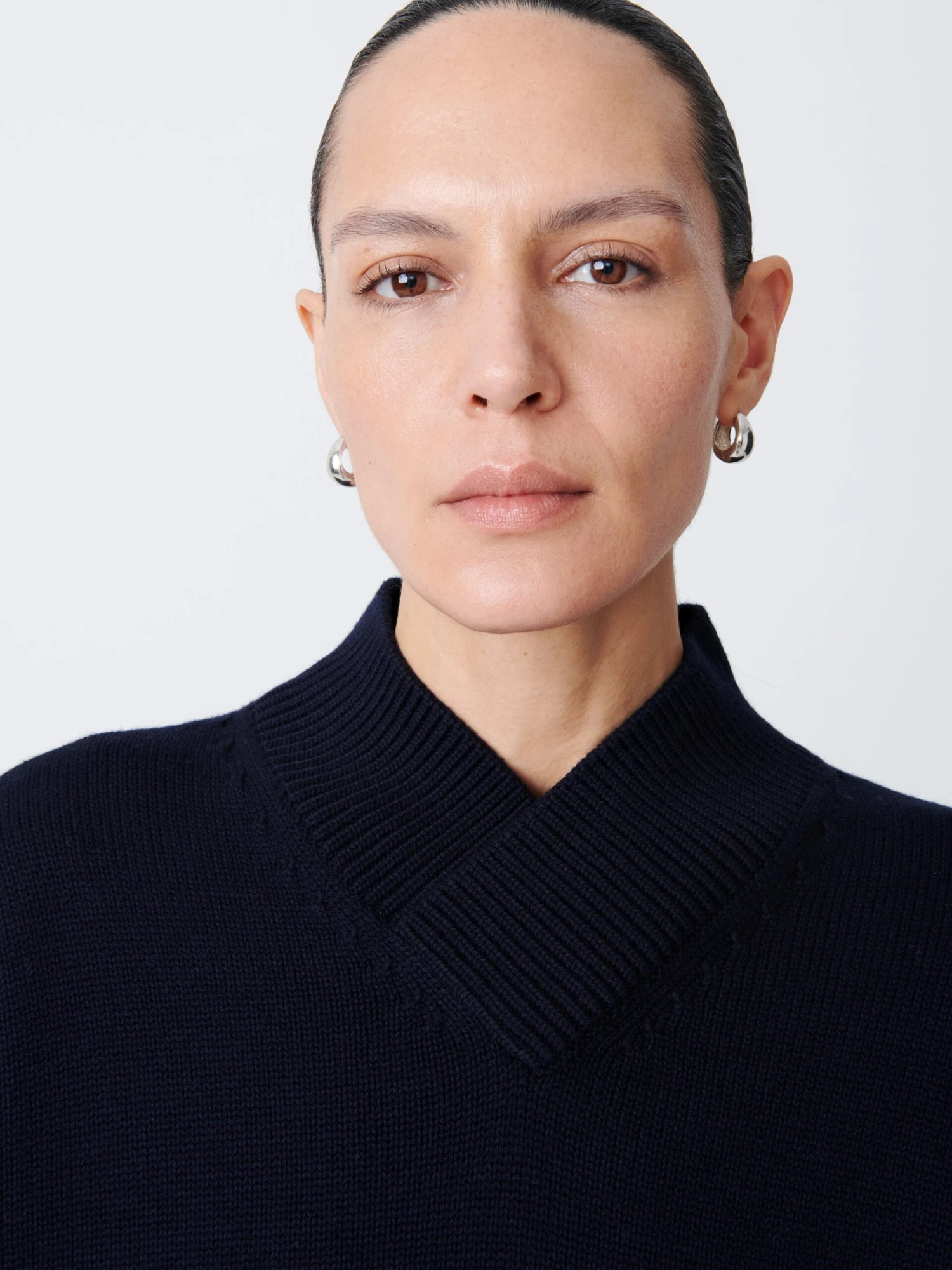 Studio Nicholson Nohwe Knit In Navy 2 Studio Nicholson Nohwe Knit In Navy - Image 2