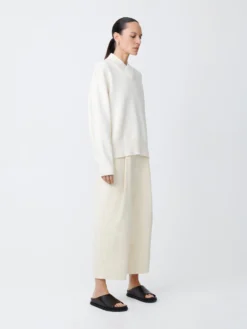 Studio Nicholson Nohwe Knit In Cream 10 Studio Nicholson Nohwe Knit In Cream -Studio Nicholson 24.01.22 23 SU24 EC 066 014 scaled