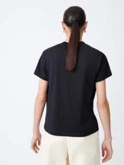 Studio Nicholson Marine T-Shirt In Black -Studio Nicholson 24.01.22 23 SU24 EC 067 010 scaled