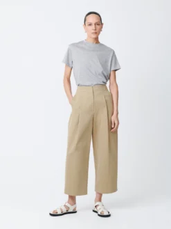 Studio Nicholson Dordoni Volume Pant In Tan