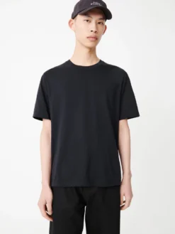 Studio Nicholson Bric T-Shirt In Darkest Navy