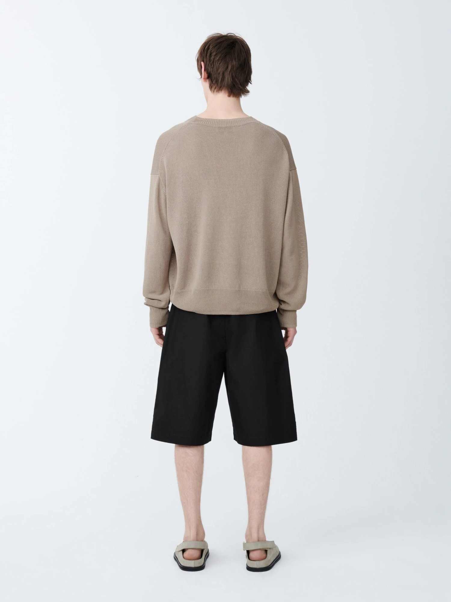 Studio Nicholson Tiller Short In Black 5 Studio Nicholson Tiller Short In Black - Image 5