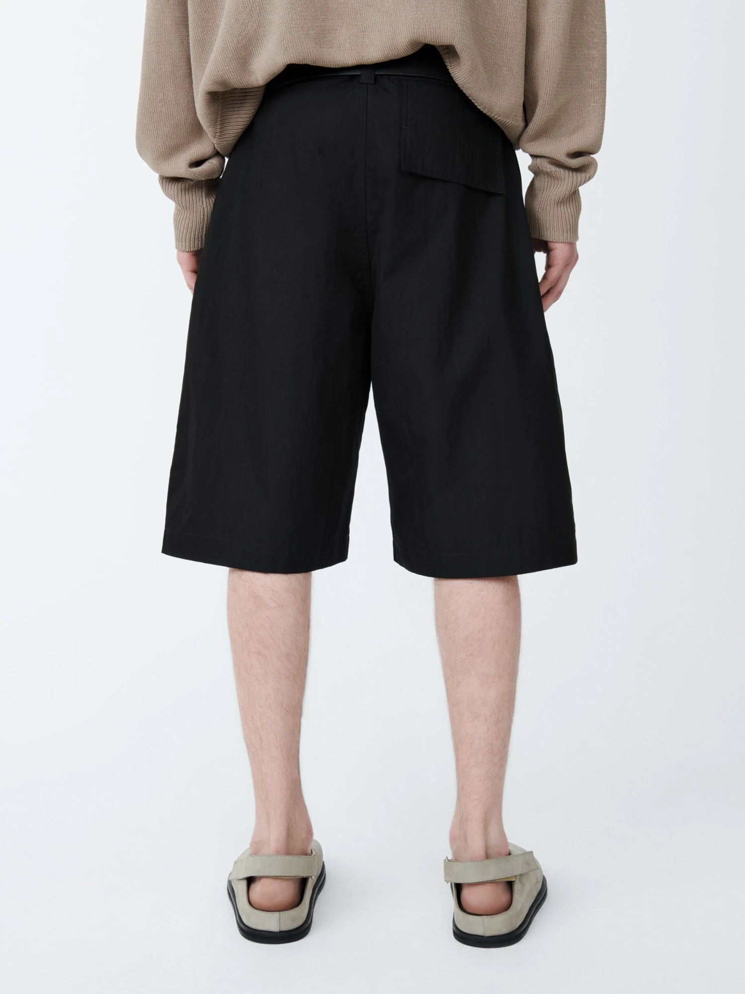 Studio Nicholson Tiller Short In Black 7 Studio Nicholson Tiller Short In Black - Image 7