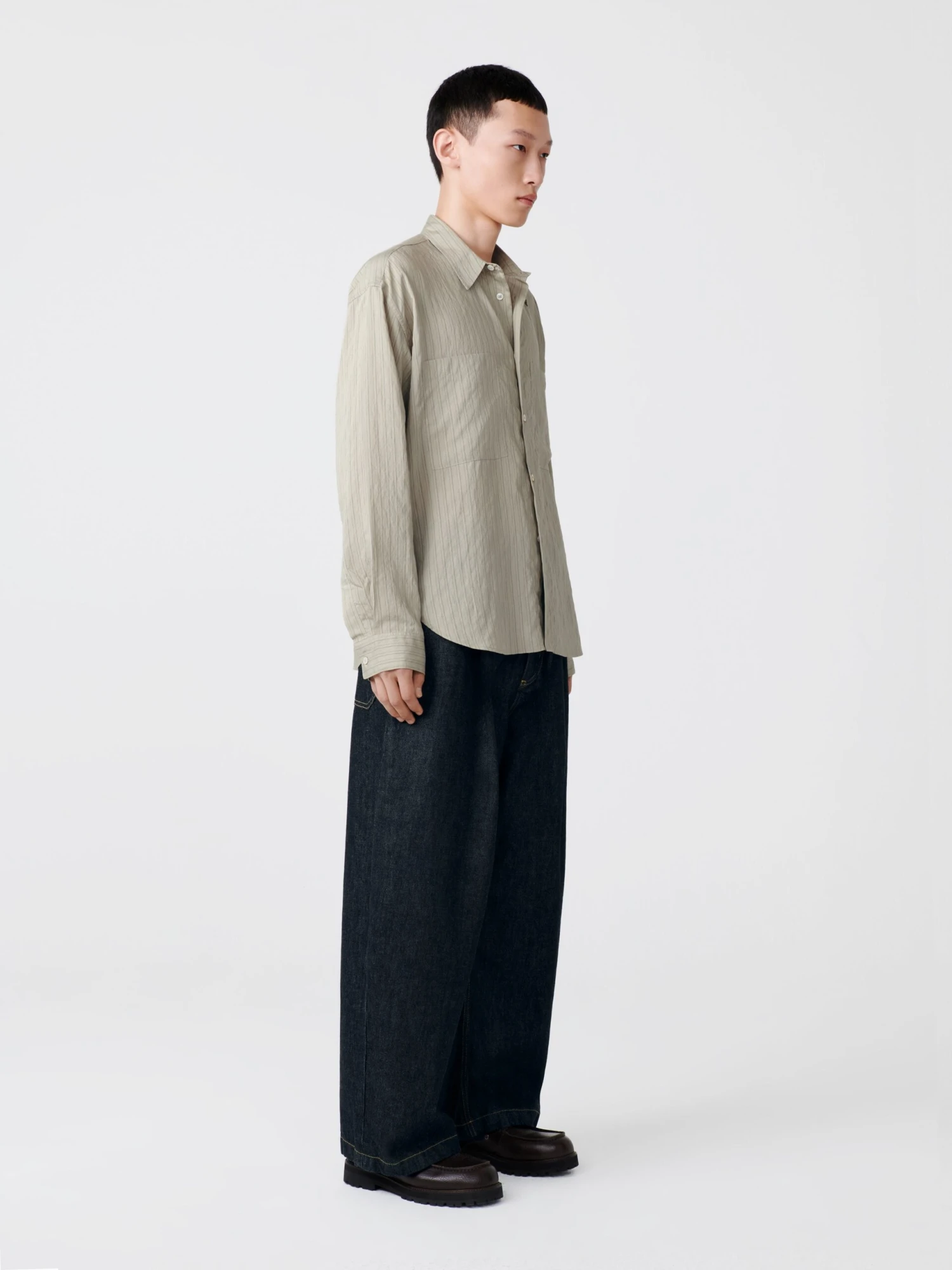 Studio Nicholson Puch Italian Denim Pant In Black 2 Studio Nicholson Puch Italian Denim Pant In Black - Image 2