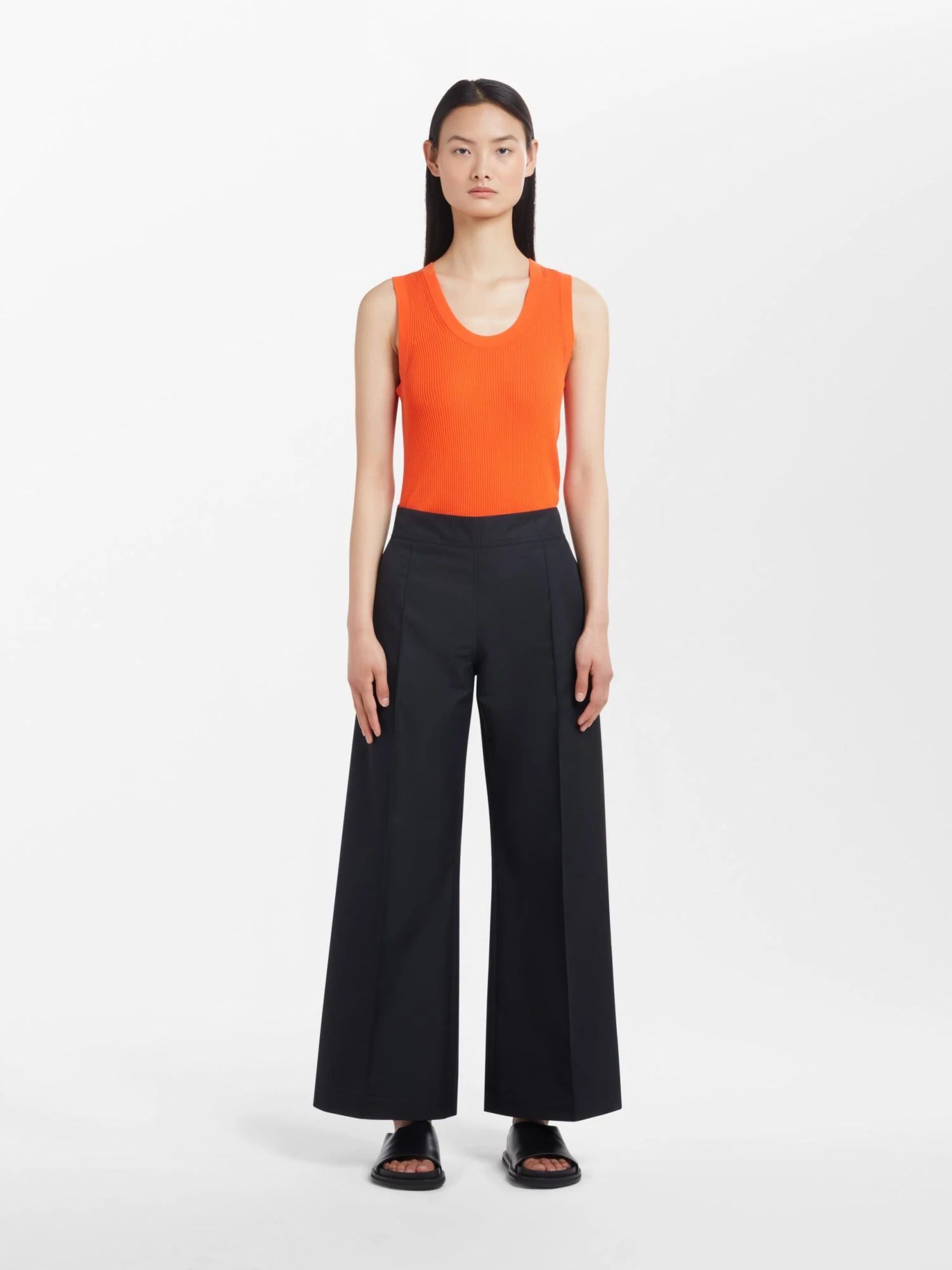Studio Nicholson Acapulco Pant In Black 1 Studio Nicholson Acapulco Pant In Black