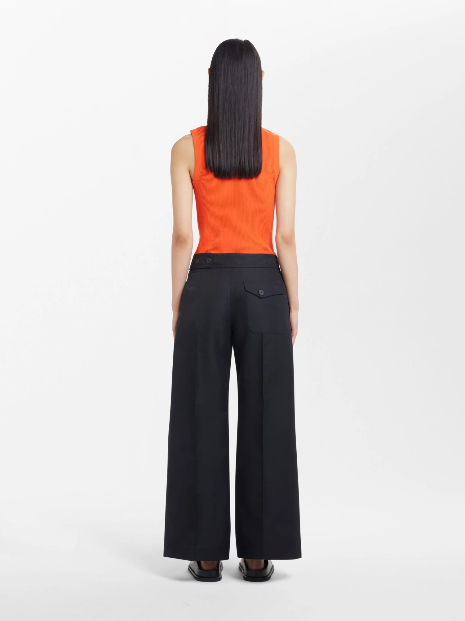 Studio Nicholson Acapulco Pant In Black 3 Studio Nicholson Acapulco Pant In Black - Image 3