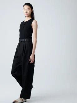 Studio Nicholson Acea Knit Vest In Black -Studio Nicholson ACEAKNITBLACK4 scaled