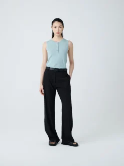 Studio Nicholson Acea Knit Vest In Blue Surf