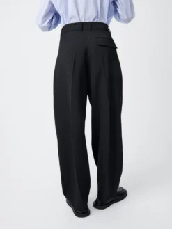 Studio Nicholson Acuna Wool Pant In Black 12 Studio Nicholson Acuna Wool Pant In Black -Studio Nicholson ACUNAPANTBLACK4 scaled