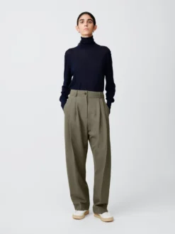 Studio Nicholson Acuna Wool Pant In Reed