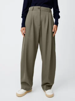 Studio Nicholson Acuna Wool Pant In Reed -Studio Nicholson ACUNAPANTREED3 scaled