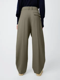 Studio Nicholson Acuna Wool Pant In Reed -Studio Nicholson ACUNAPANTREED4 scaled