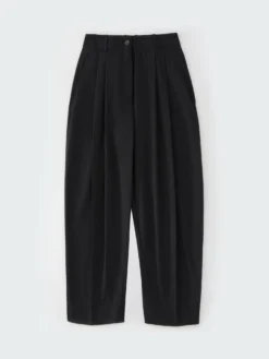 Studio Nicholson Acuna Pant In Black -Studio Nicholson ACUNASNW 1305POWDERCOTTONBLACK 0124 FS scaled
