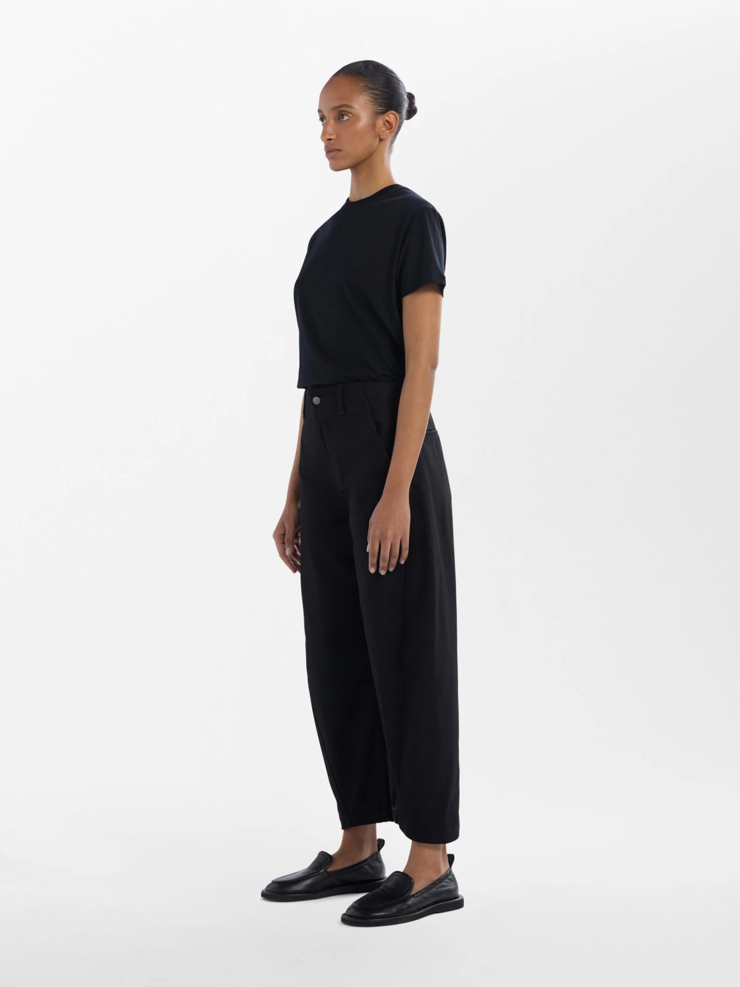 Studio Nicholson Akerman Denim Pant In Black 2 Studio Nicholson Akerman Denim Pant In Black - Image 2