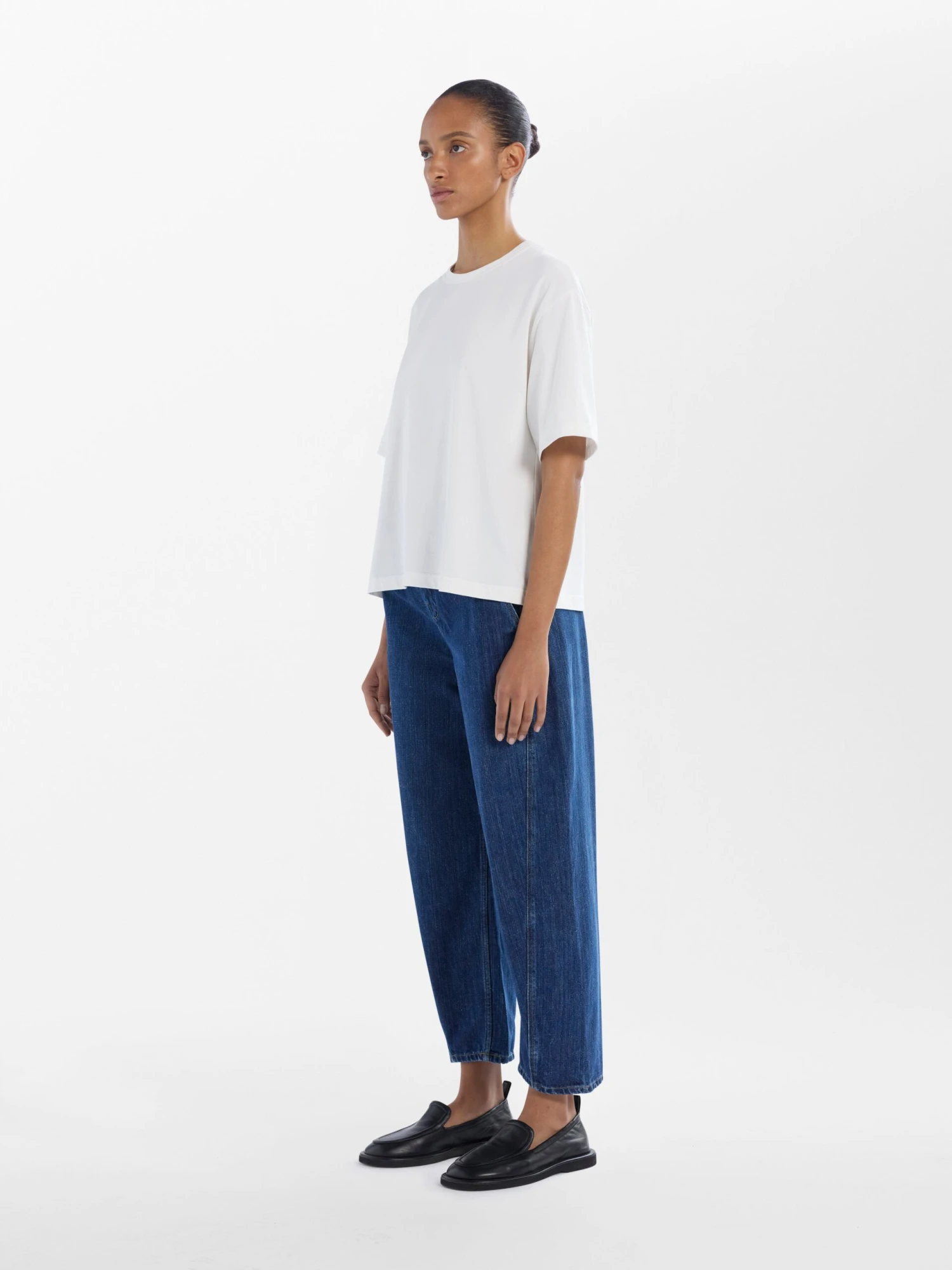 Studio Nicholson Akerman Washed Denim Pant In Indigo 2 Studio Nicholson Akerman Washed Denim Pant In Indigo - Image 2