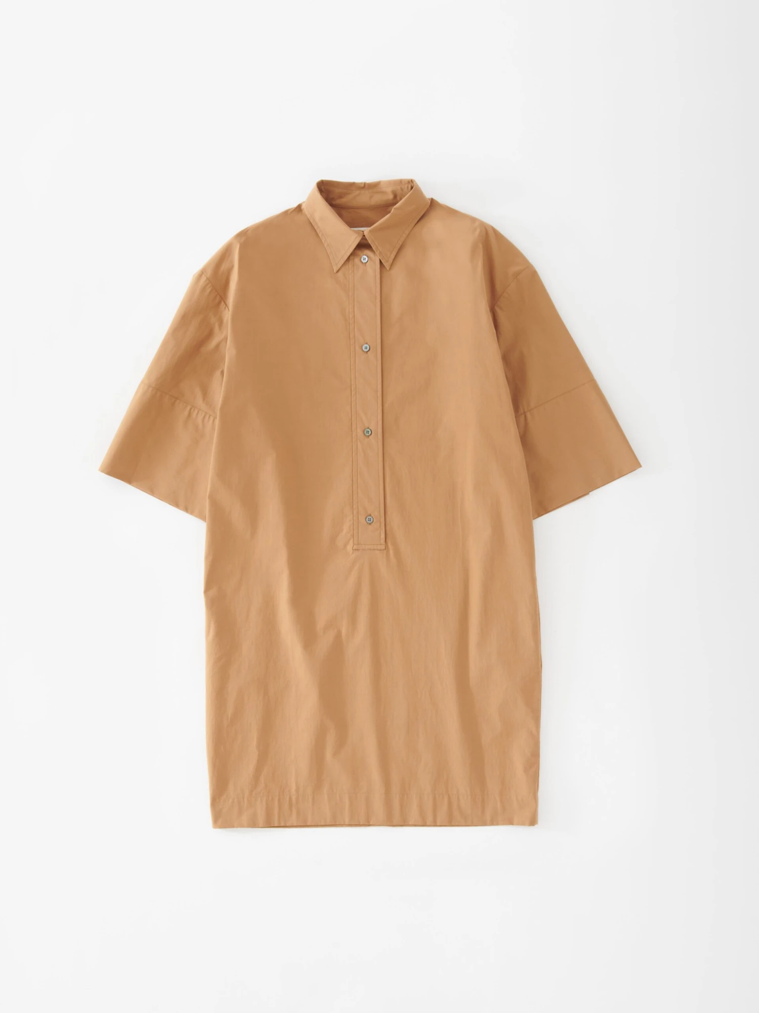 Studio Nicholson Albion Dress In Honey 6 Studio Nicholson Albion Dress In Honey - Image 6