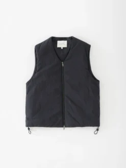 Studio Nicholson Alzir Padded Vest In Black -Studio Nicholson ALZIRSNM 979 54113 FS scaled