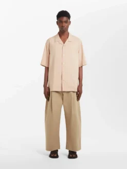 Studio Nicholson Archer Shirt In Linen