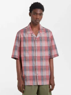 Studio Nicholson Archer Shirt In Madras Check