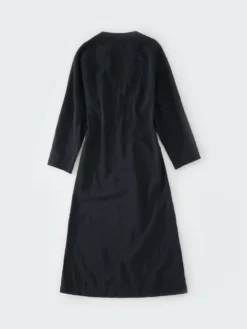 Studio Nicholson Argyle Dress In Darkest Navy 10 Studio Nicholson Argyle Dress In Darkest Navy -Studio Nicholson ARGYLESNW 1343TEXTUREDVISCOSEDARKESTNAVY 0290 FS scaled