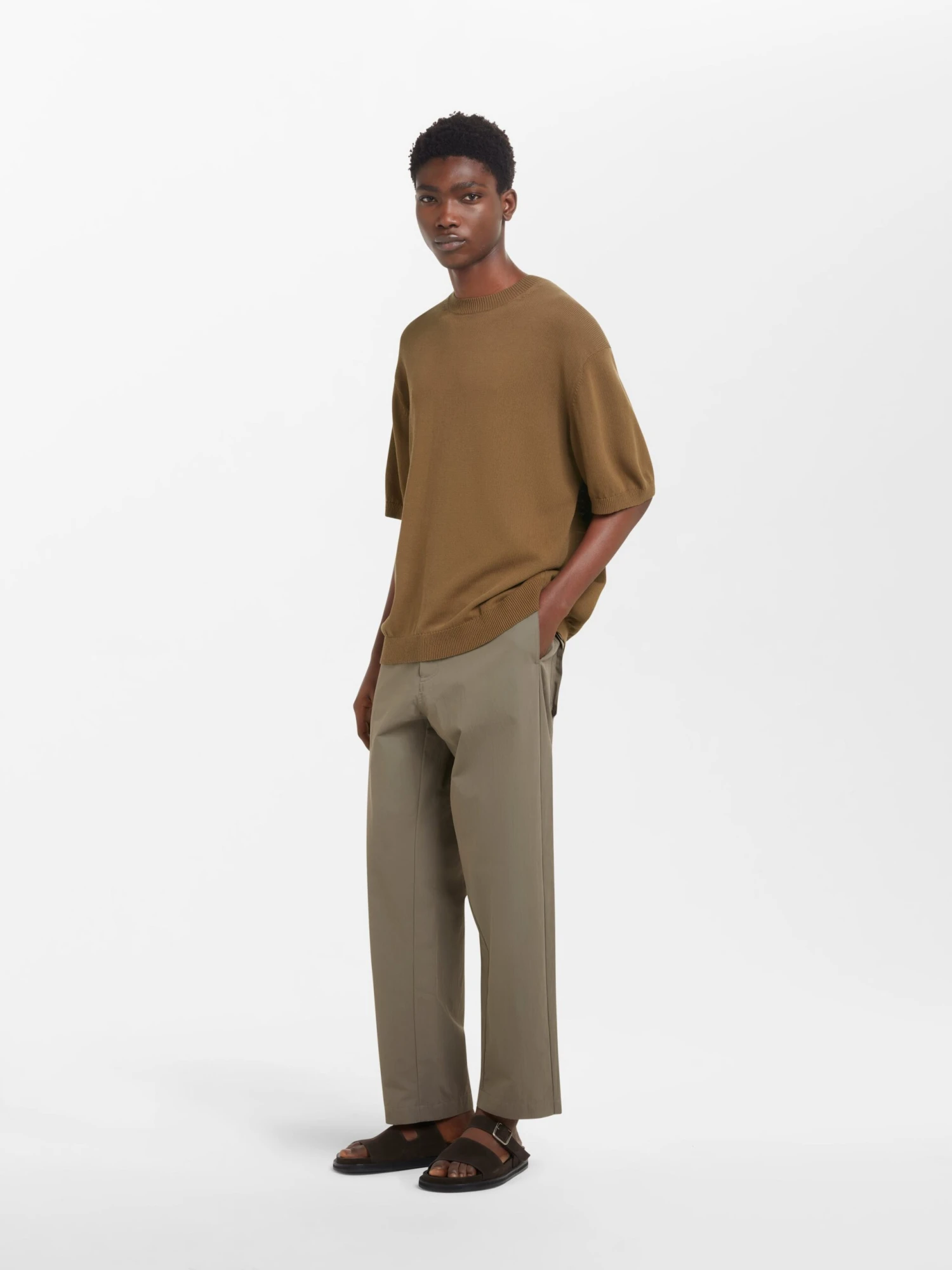 Studio Nicholson Ascent Pant In Fatigue 2 Studio Nicholson Ascent Pant In Fatigue - Image 2
