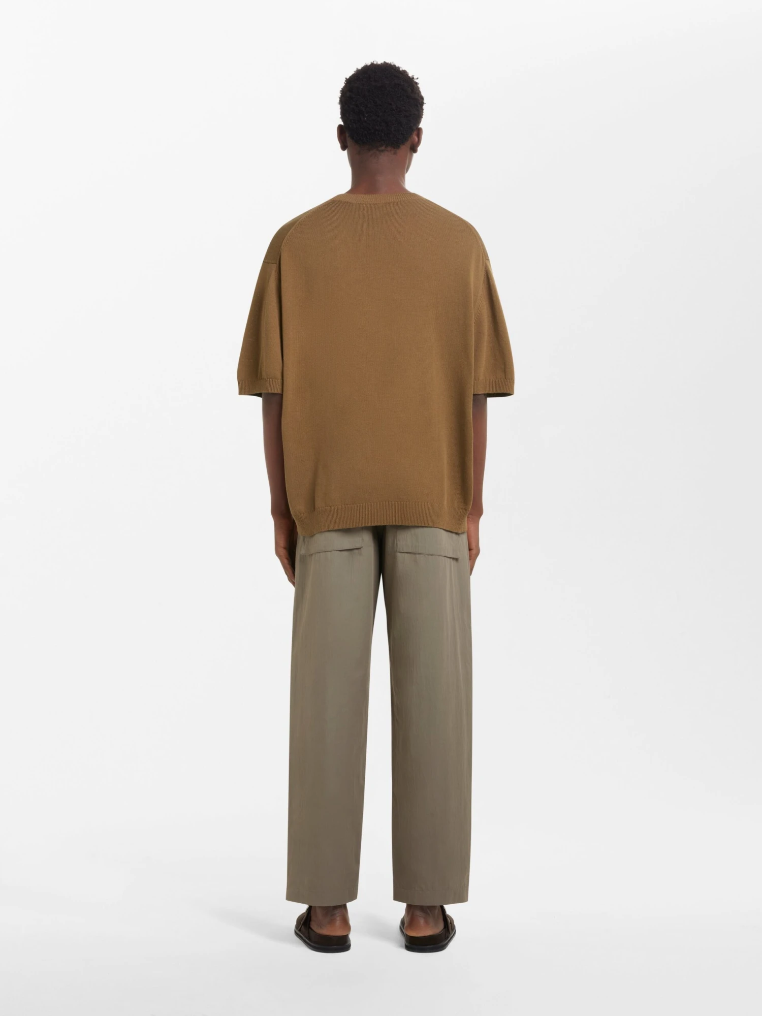 Studio Nicholson Ascent Pant In Fatigue 3 Studio Nicholson Ascent Pant In Fatigue - Image 3