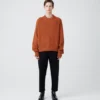 Studio Nicholson Auxil Knit In Terracotta