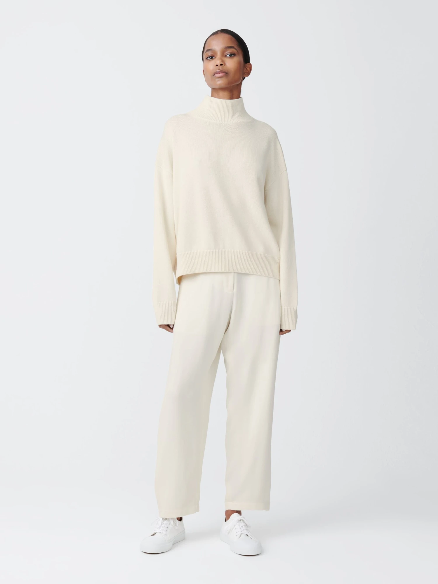 Studio Nicholson Awe Pant In Parchment 1 Studio Nicholson Awe Pant In Parchment