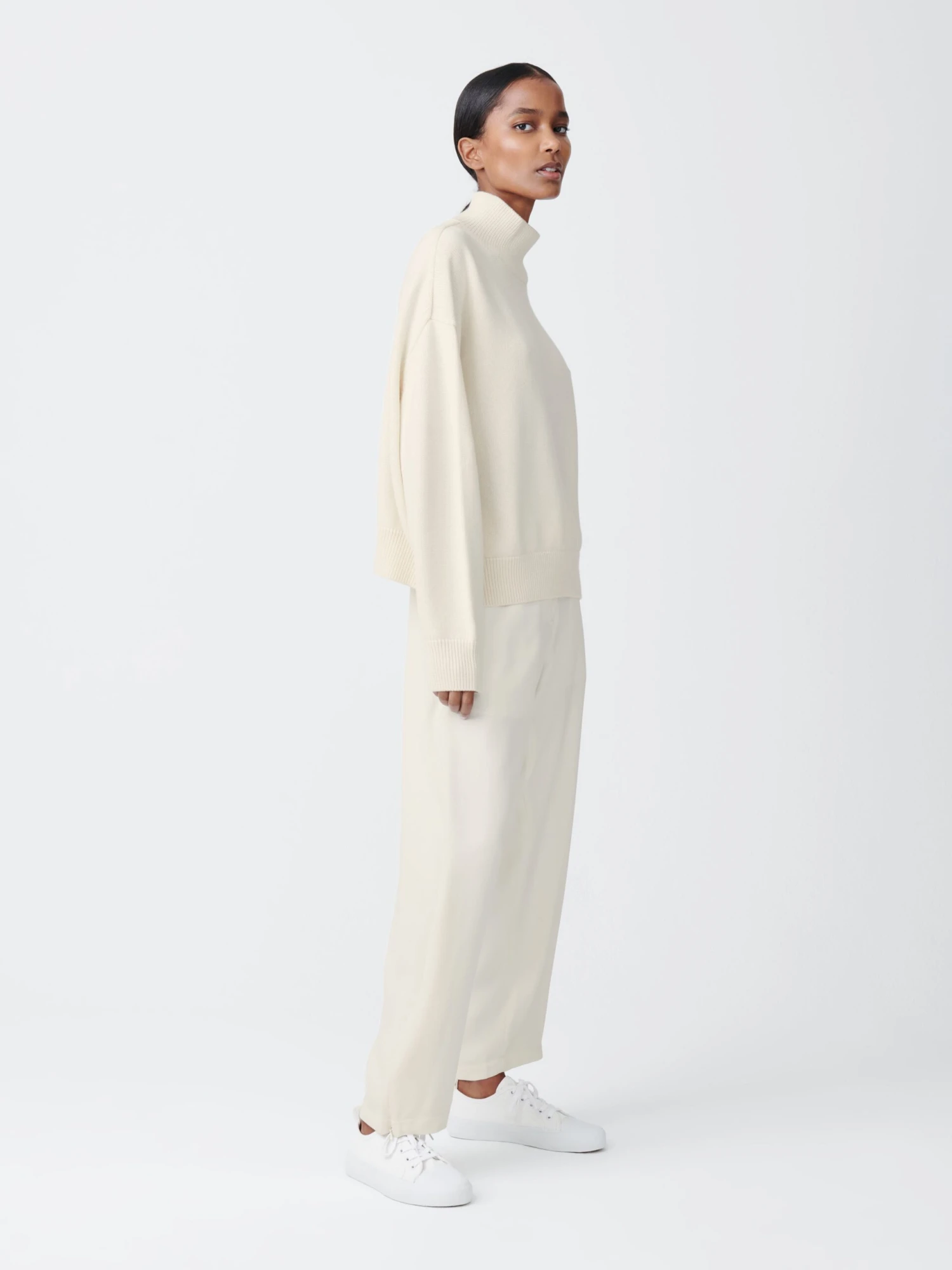 Studio Nicholson Awe Pant In Parchment 2 Studio Nicholson Awe Pant In Parchment - Image 2