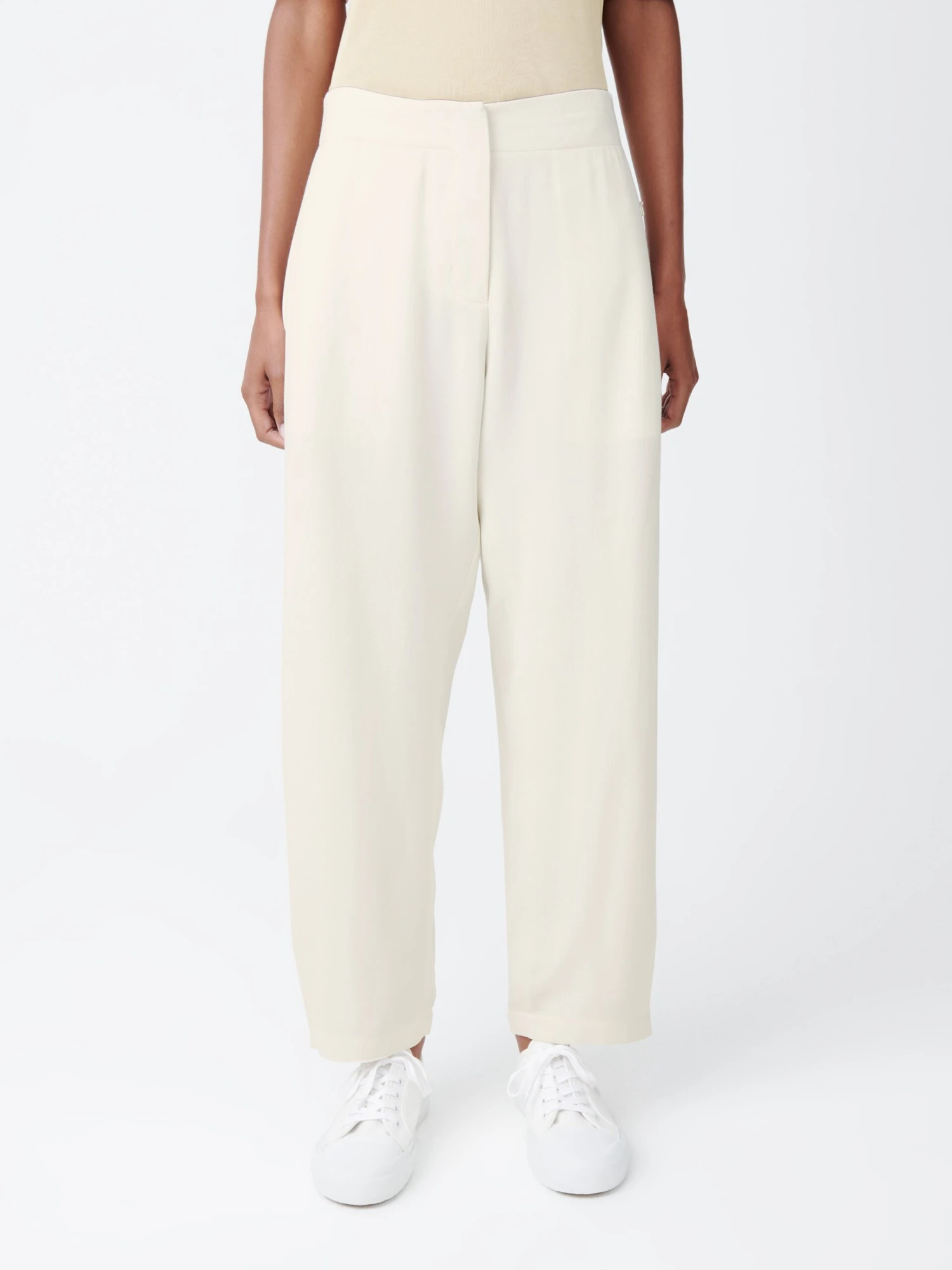 Studio Nicholson Awe Pant In Parchment 4 Studio Nicholson Awe Pant In Parchment - Image 4