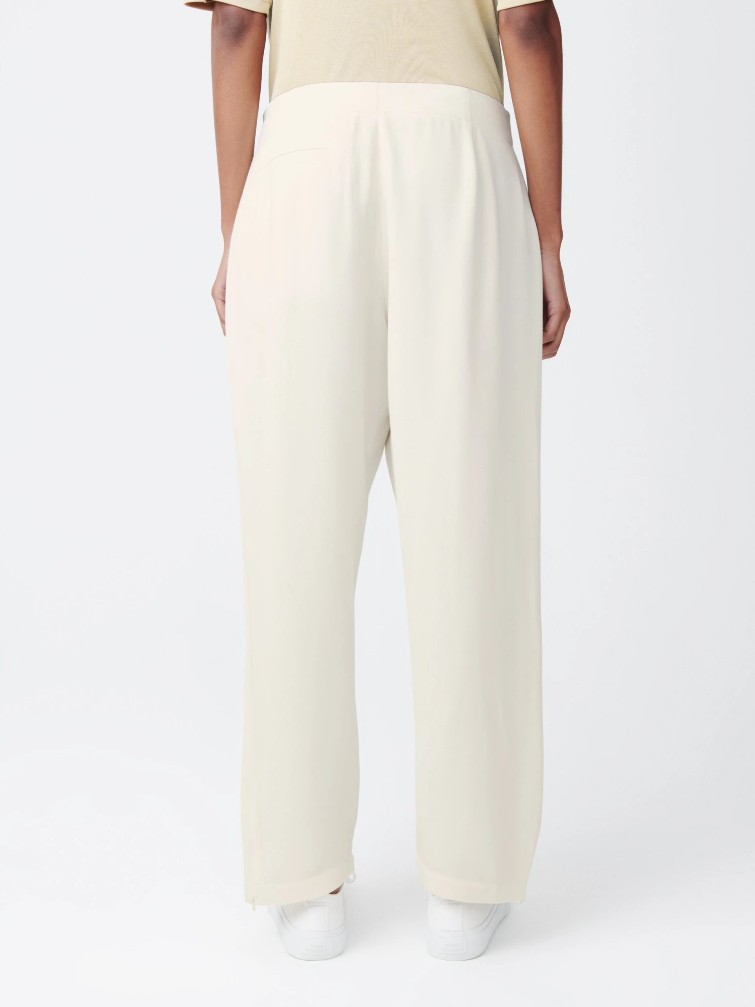 Studio Nicholson Awe Pant In Parchment 5 Studio Nicholson Awe Pant In Parchment - Image 5