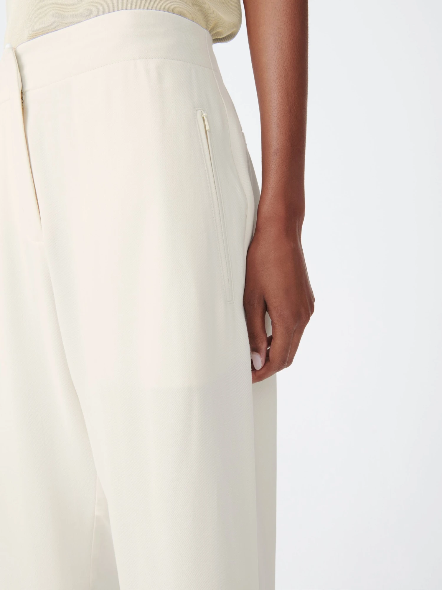 Studio Nicholson Awe Pant In Parchment 6 Studio Nicholson Awe Pant In Parchment - Image 6