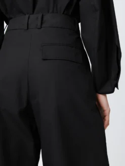 Studio Nicholson Acuna Pant In Black -Studio Nicholson AcunaSNW 1305PowderCottonPantsBlack4 scaled