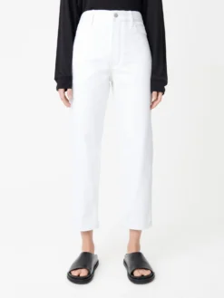 Studio Nicholson Avanti Denim Jean In Optic White -Studio Nicholson Avanti OpticWhite3 scaled