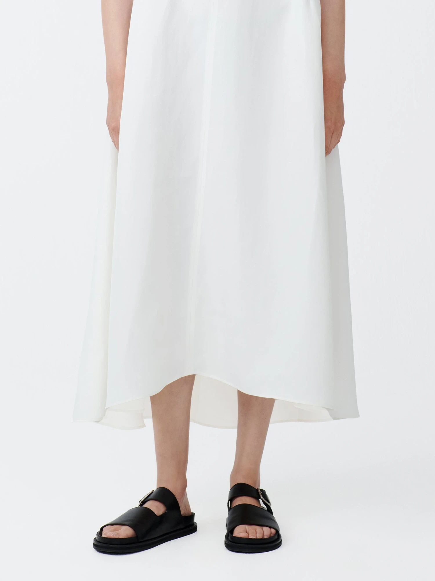 Studio Nicholson Beck Dress In Parchment 5 Studio Nicholson Beck Dress In Parchment - Image 5