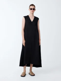 Studio Nicholson Beck Dress In Black