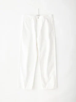 Studio Nicholson Bill Denim Pant In Optic White -Studio Nicholson BILLOPTICWHITE11 FS scaled