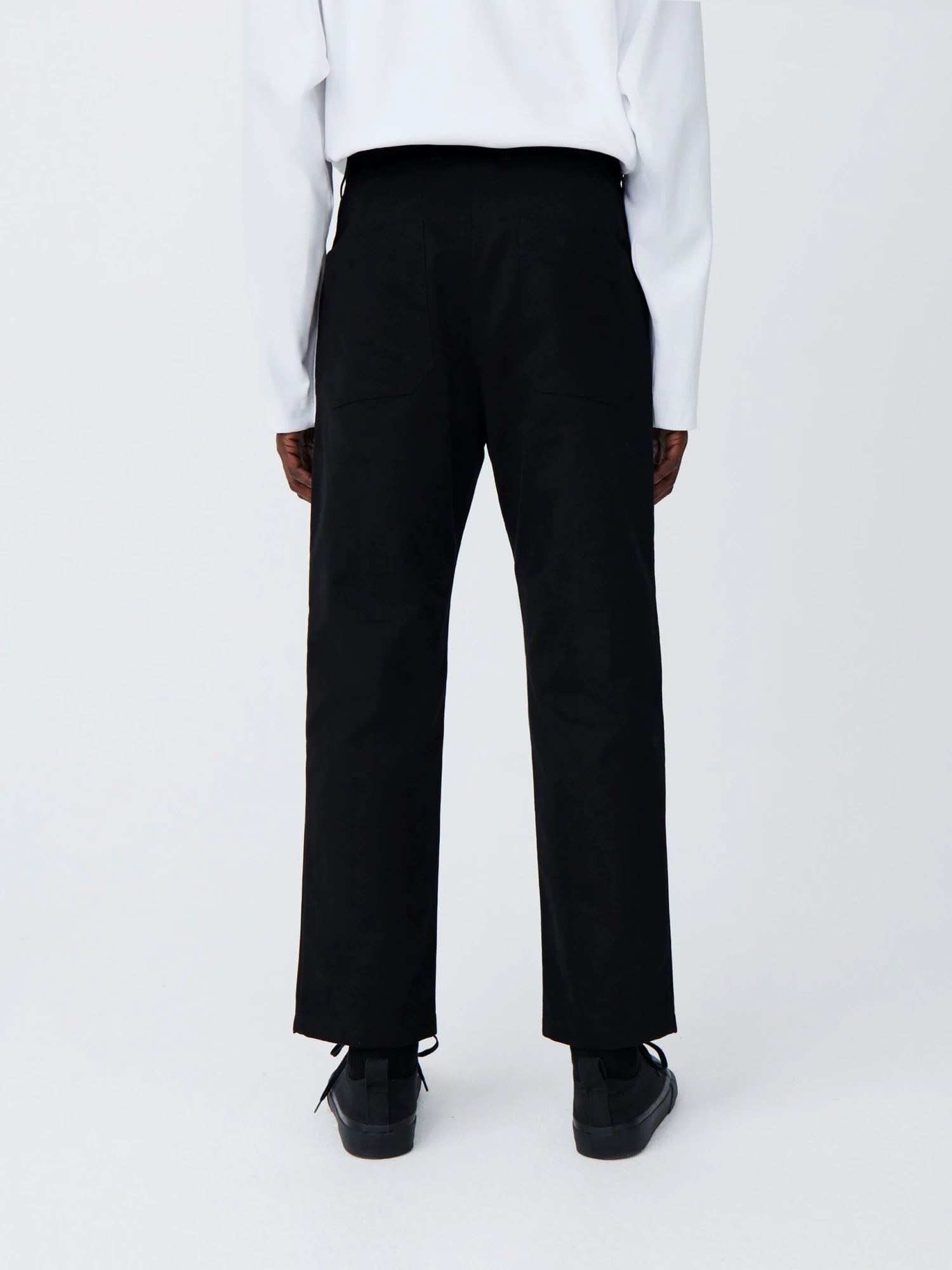 Studio Nicholson Bill Pant In Black 5 Studio Nicholson Bill Pant In Black - Image 5