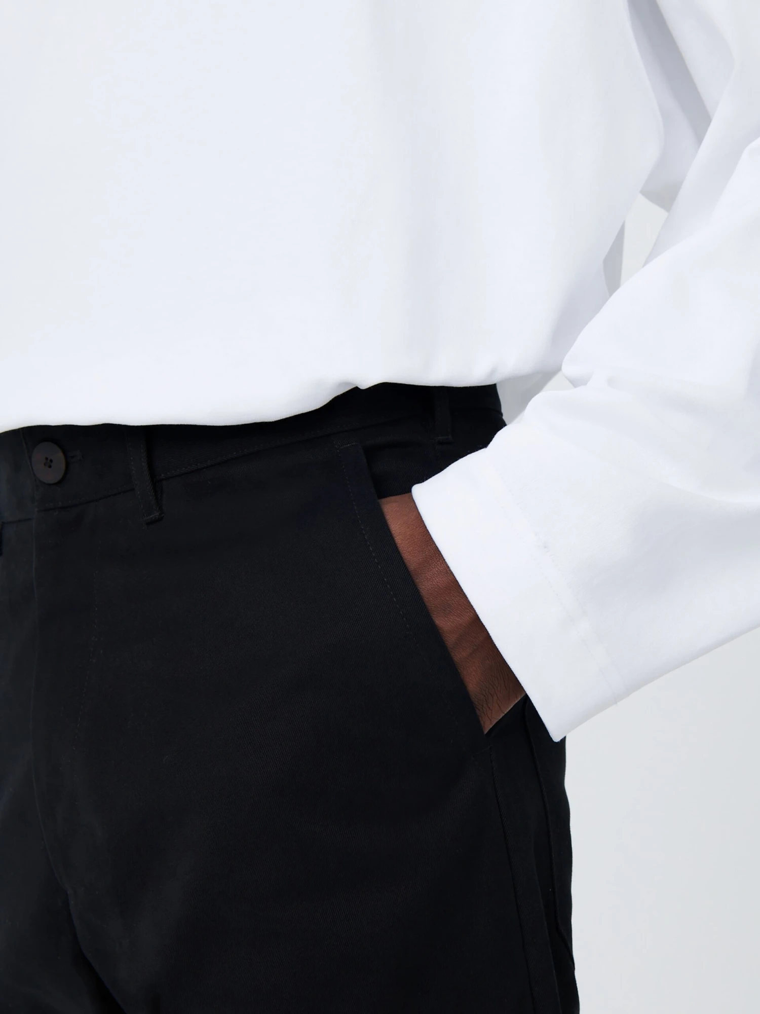 Studio Nicholson Bill Pant In Black 6 Studio Nicholson Bill Pant In Black - Image 6