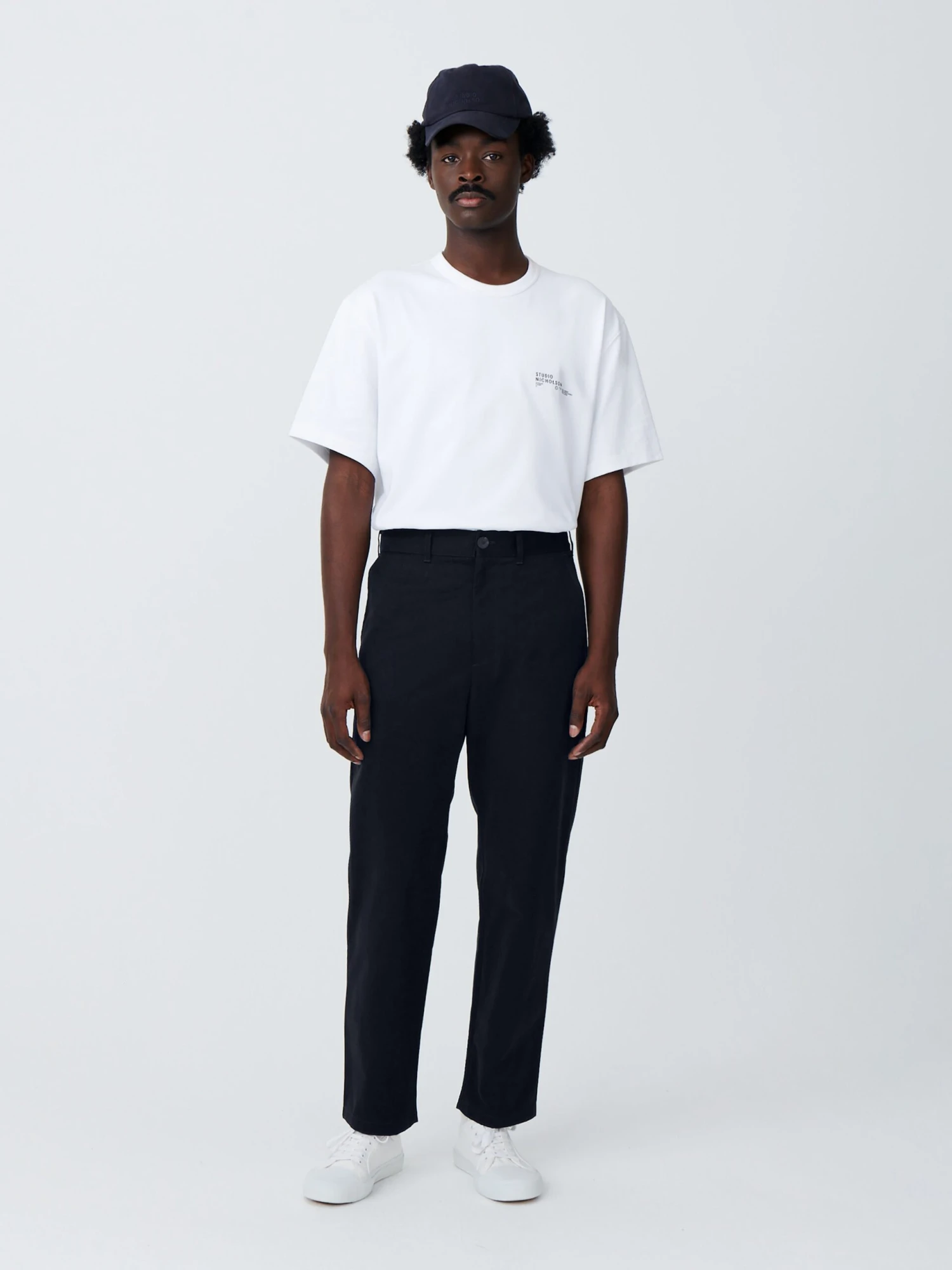 Studio Nicholson Bill Pant In Dark Navy 1 Studio Nicholson Bill Pant In Dark Navy