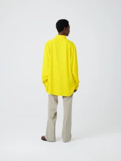 Studio Nicholson Bissett Viscose Shirt In Quince -Studio Nicholson BISSETTSHIRTQUINCE2 scaled
