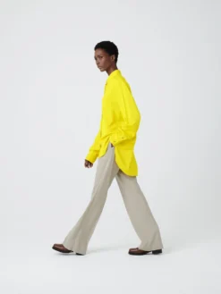 Studio Nicholson Bissett Viscose Shirt In Quince -Studio Nicholson BISSETTSHIRTQUINCE3 scaled