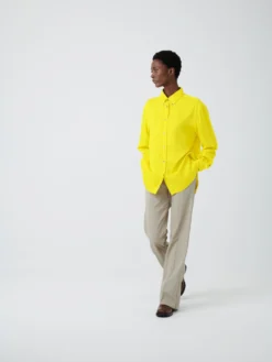 Studio Nicholson Bissett Viscose Shirt In Quince -Studio Nicholson BISSETTSHIRTQUINCE4 scaled