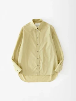 Studio Nicholson Bissett Shirt In Corn -Studio Nicholson BISSETTSNW 818 54016 FS scaled